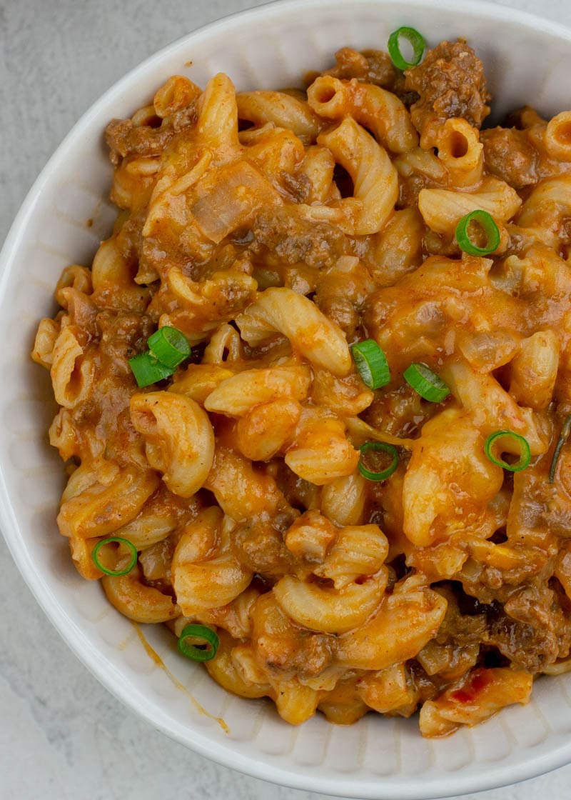 This easy Homemade Hamburger Helper recipe makes the best weeknight meal! This one pan meal is ready in about 20 minutes and a huge fan favorite.