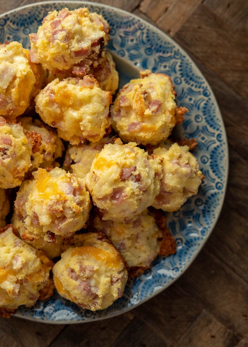 These Keto Ham and Cheese Bites are only 1.5 net carbs each, and are great warm or cold! This is one of the best keto recipes!