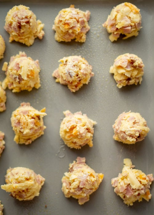 These Keto Ham and Cheese Bites are only 1.5 net carbs each, and are great warm or cold! This is one of the best keto recipes!