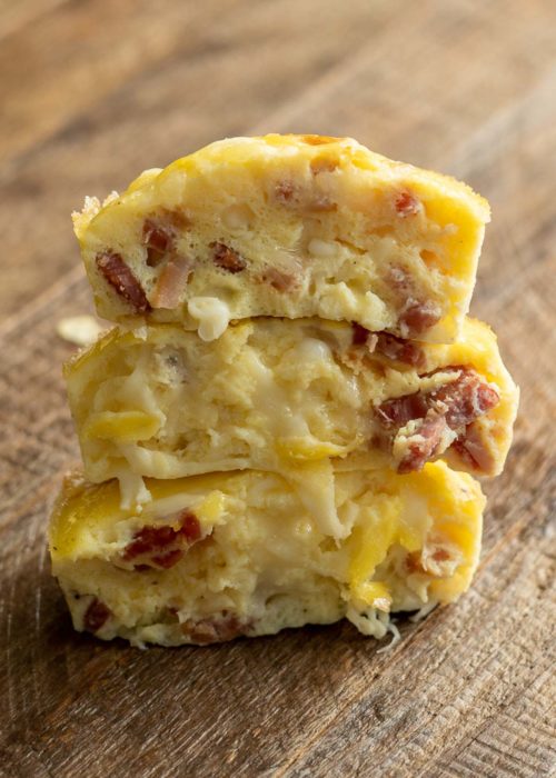 Easy Egg Bites With Bacon Maebells
