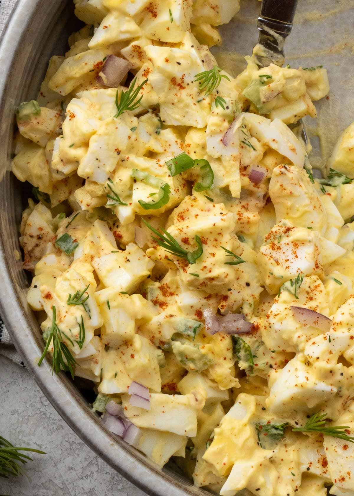 This easy step-by-step guide will teach you how to make egg salad that is loaded with flavor! This is a quick and easy recipe that is perfect for lunch!