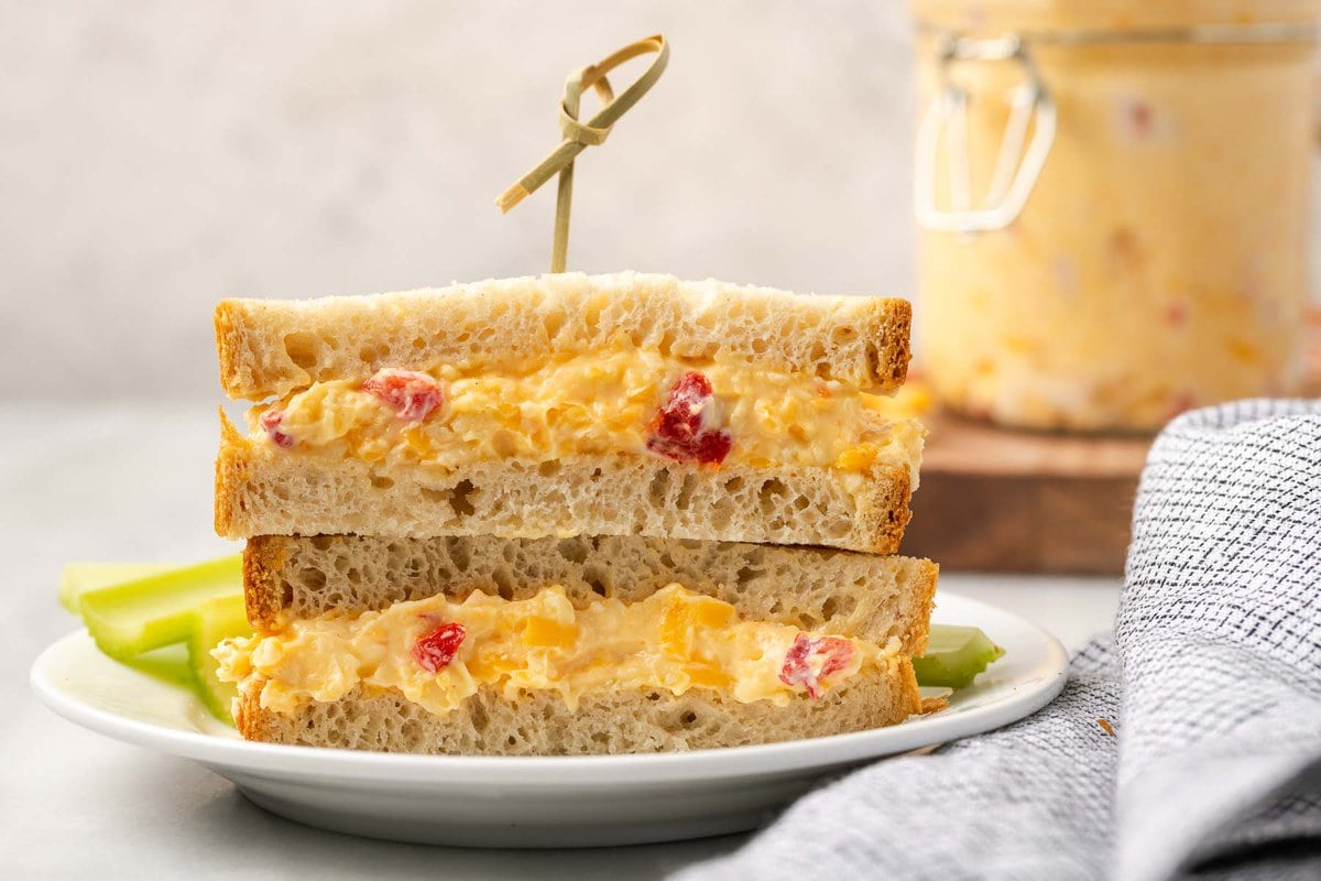 pimento and cheese sandwich