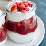 Strawberry Cheesecake Jars