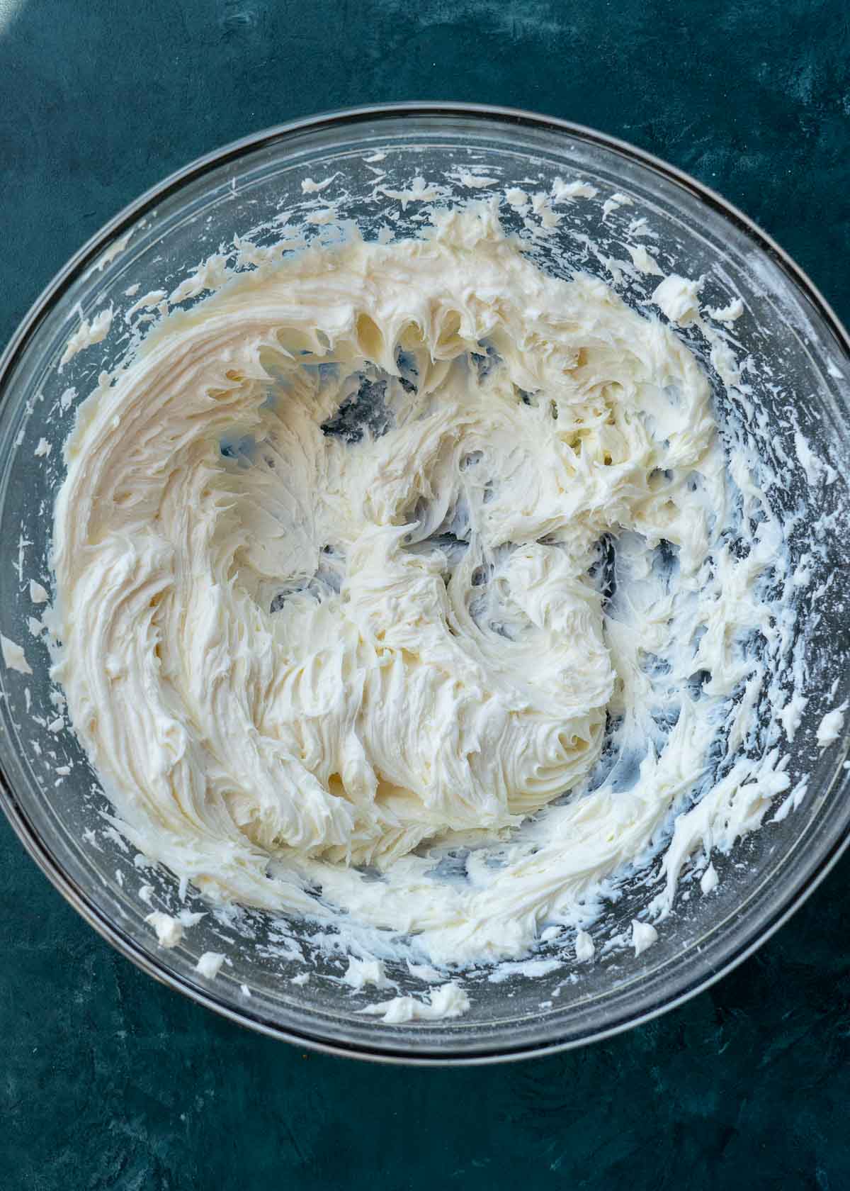 cream cheese in bowl