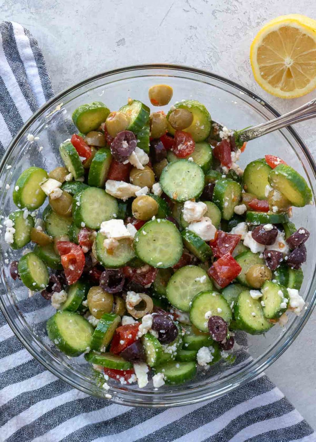 The Best Cucumber Salad Maebells