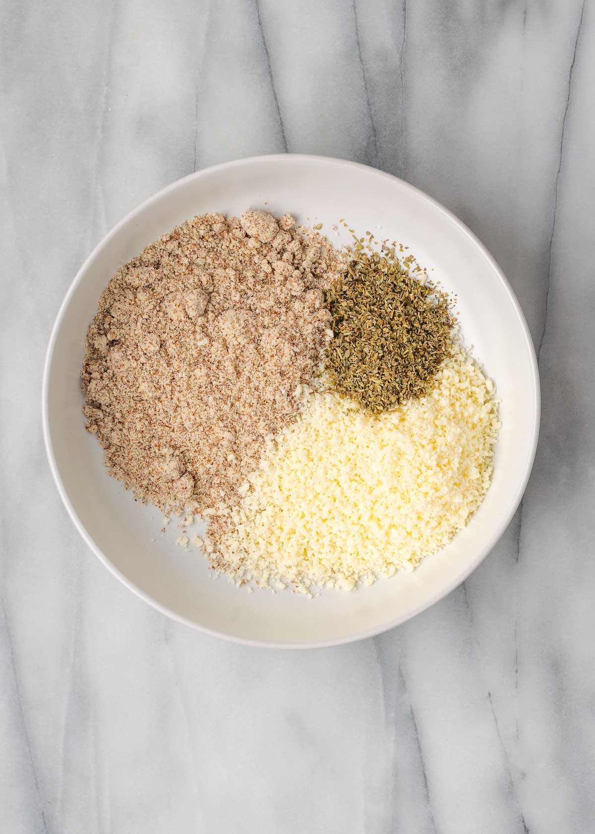 breading in bowl