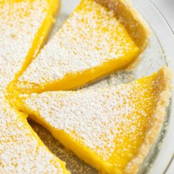 Lemon Pie in pan