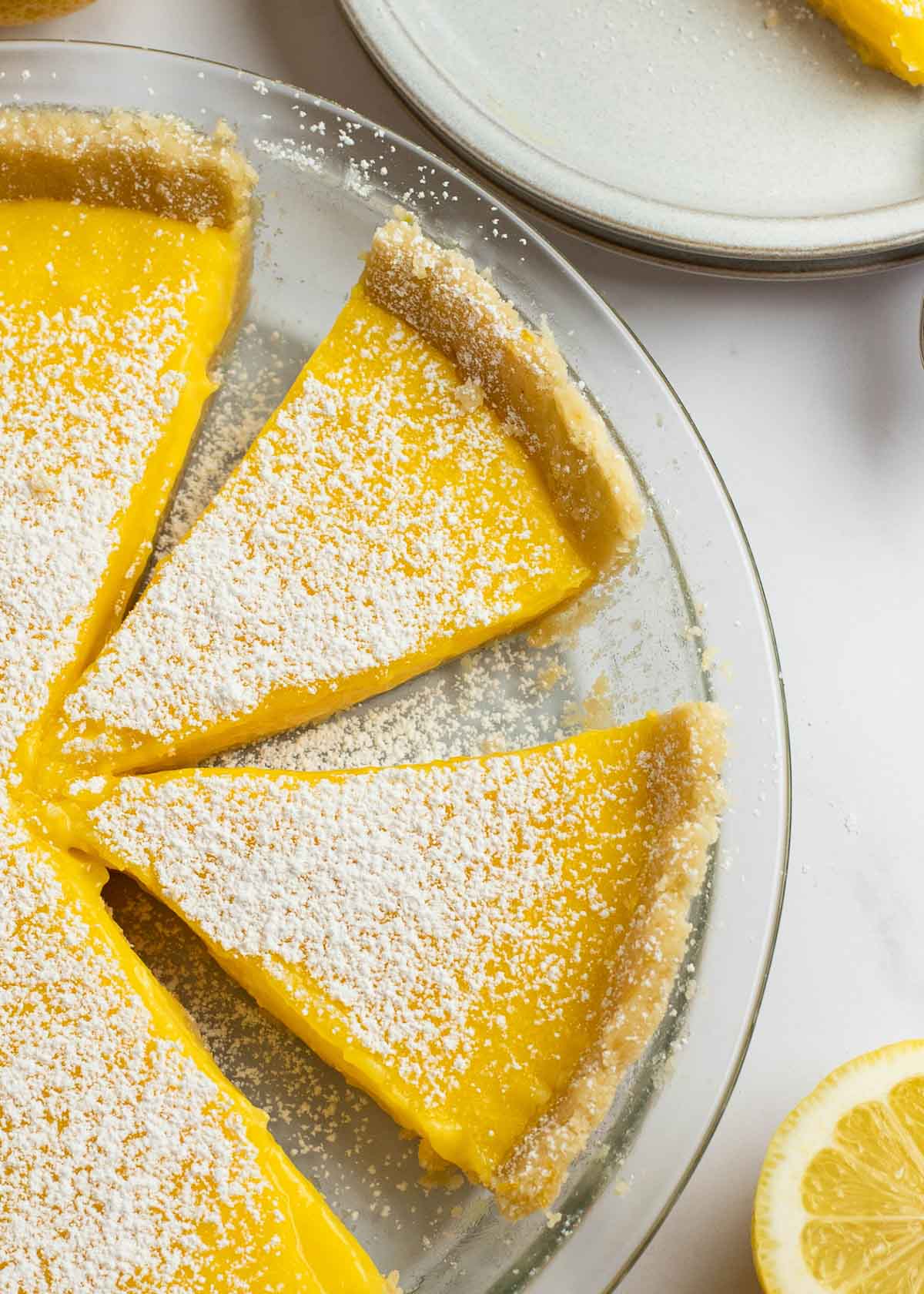 lemon pie pn plate