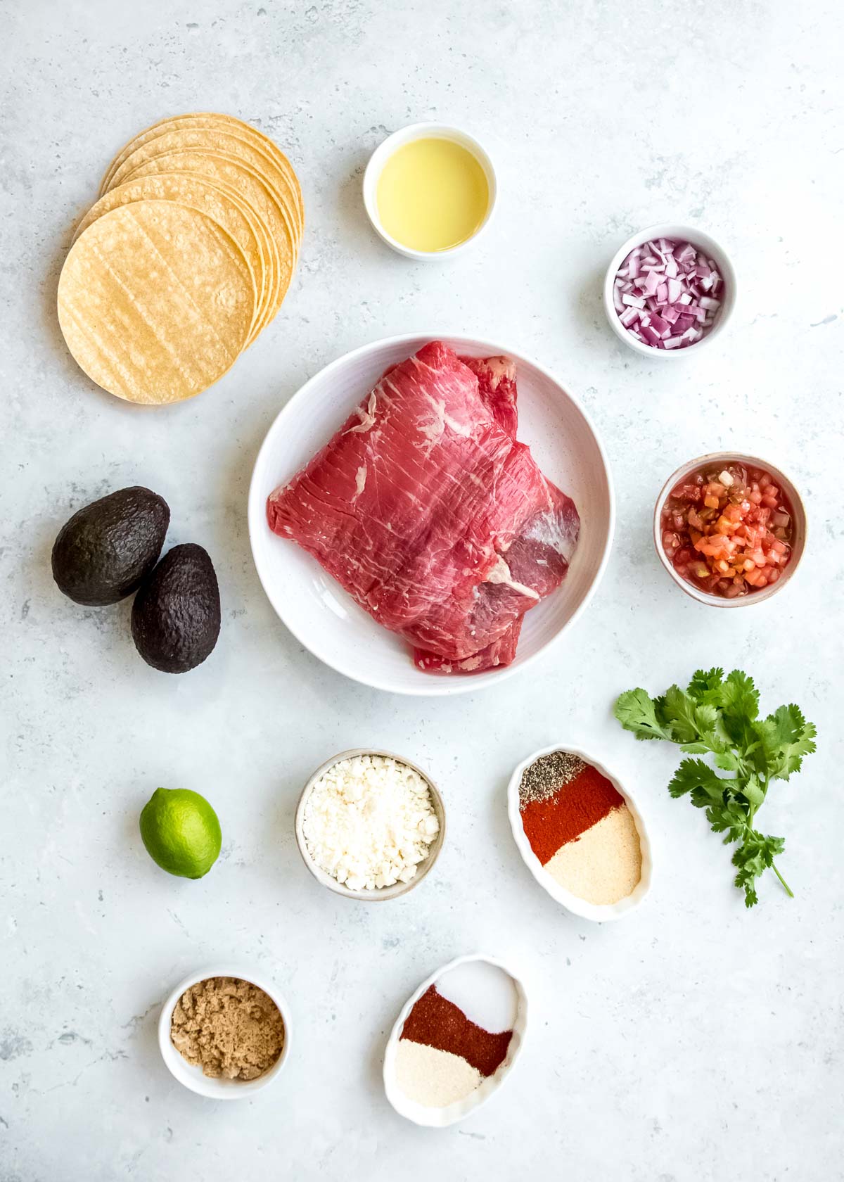 steak taco ingredients