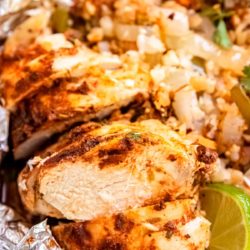 This easy Cilantro Lime Chicken Foil Pack is perfect for a busy weeknight or fun camping trip! This healthy recipe is packed with vegetables and full of fresh flavor.