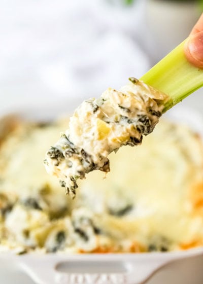 Spinach Artichoke Dip - Maebells
