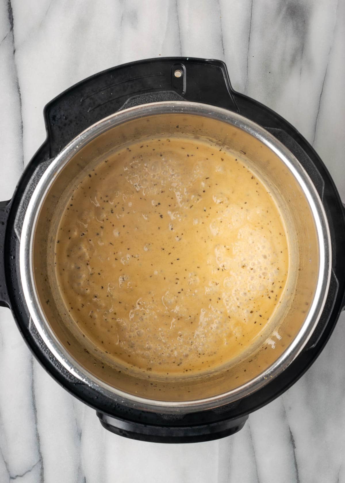 creamy pan sauce in instant pot