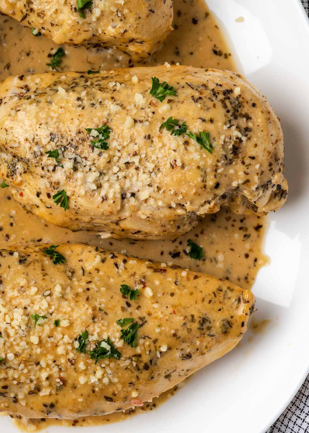 instant pot chicken and cream sauce