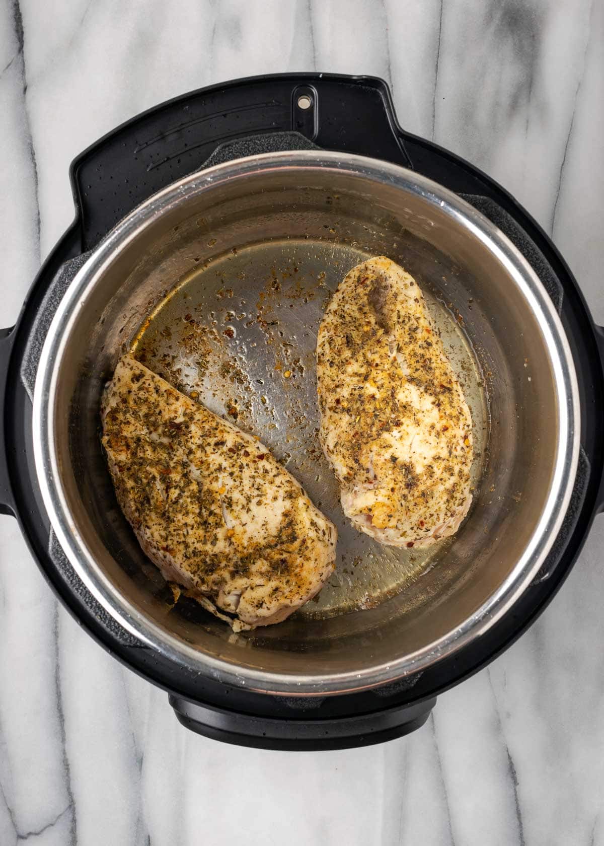 seared chicken in instant pot