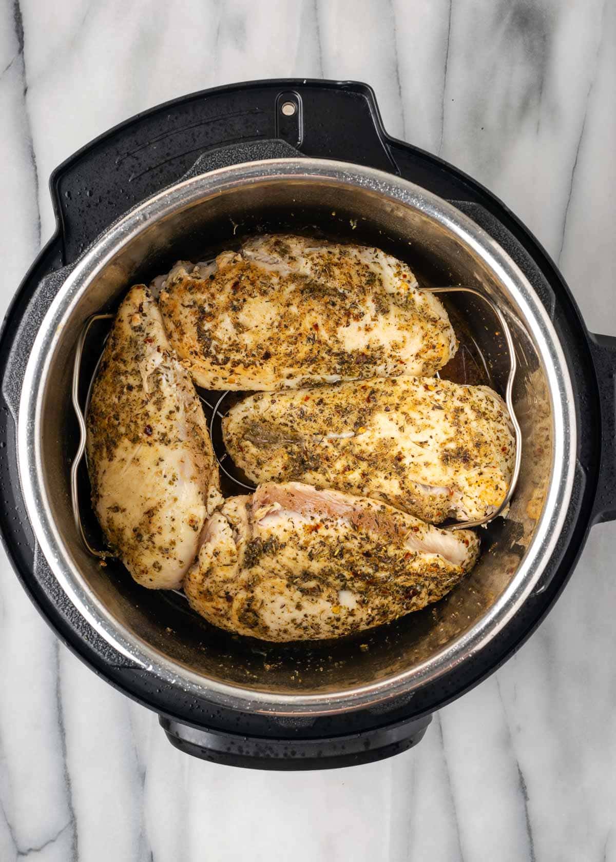 seasoned chicken in instant pot