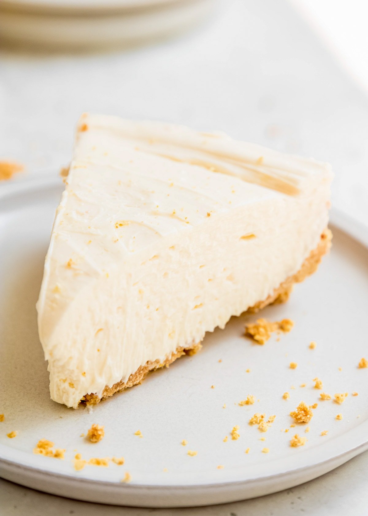 This No Bake Lemon Cheesecake is the perfect summer dessert! It's easy to make ahead of time, super creamy, and bursting with citrus flavor.