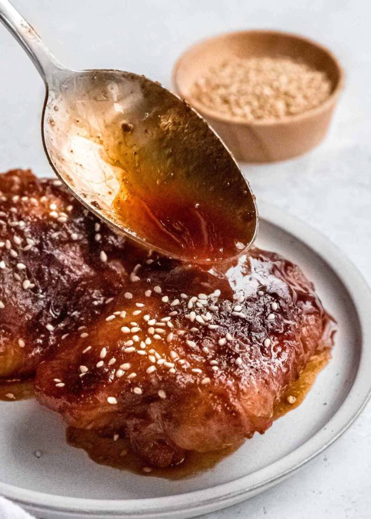 Asian Chicken Thighs (Instant Pot) - Maebells