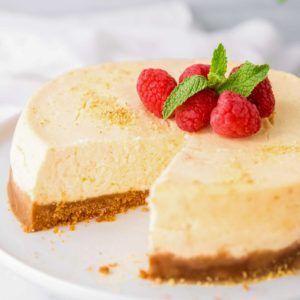 instant pot cheesecake missing one slice