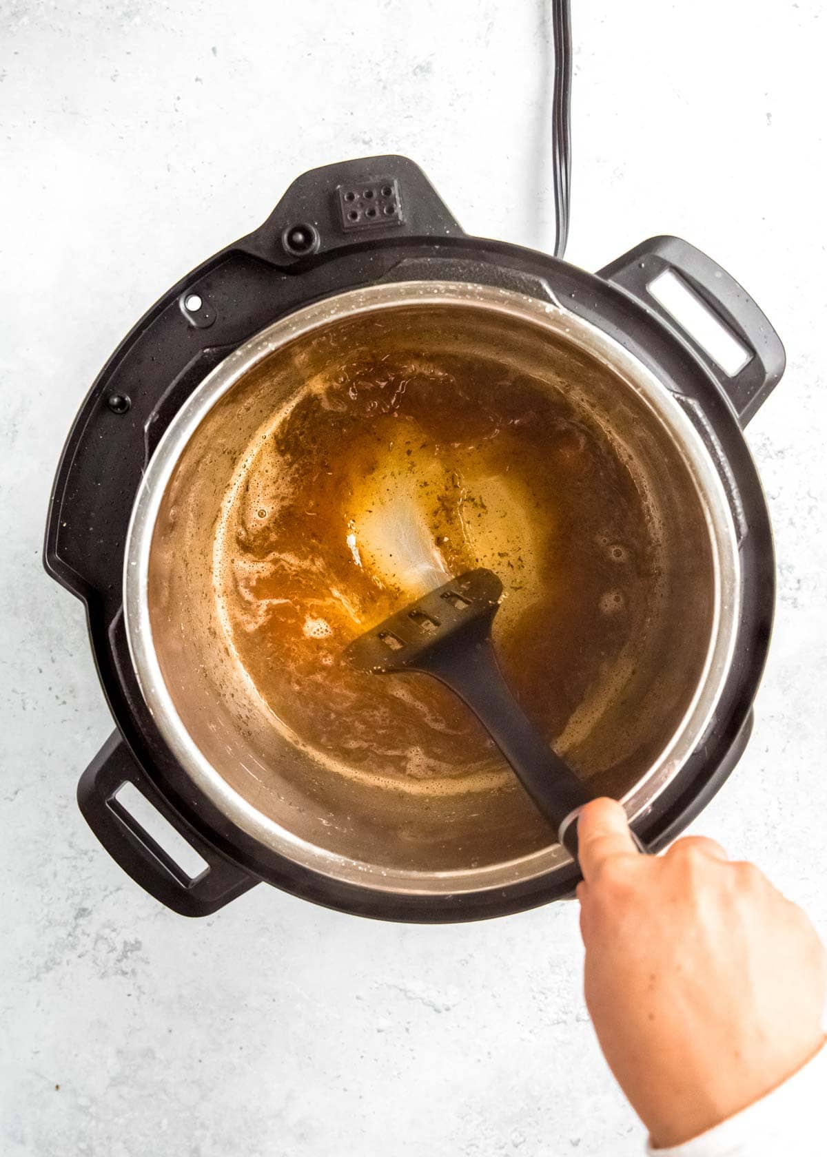 chicken broth in instant pot