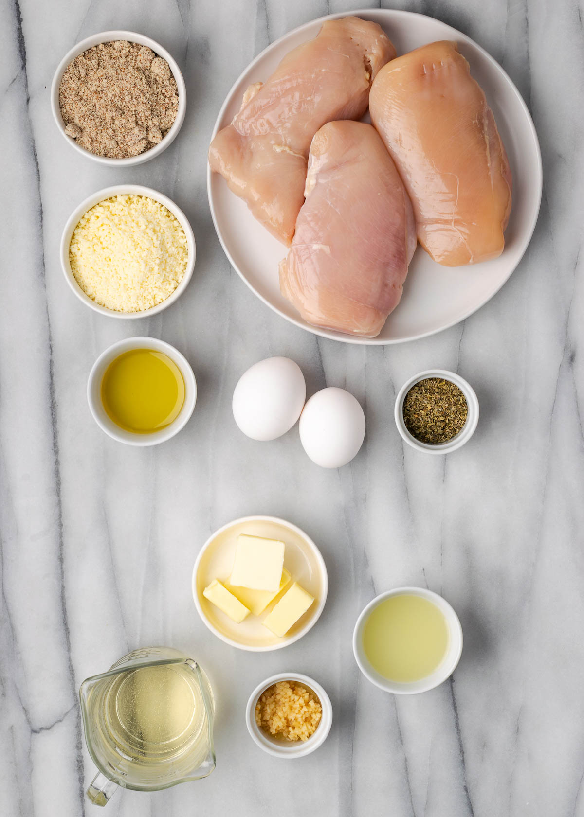 ingredients for lemon chicken recipe