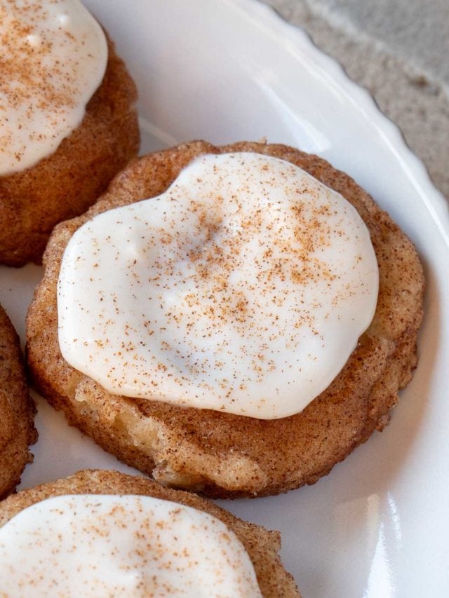 Keto Frosted Snickerdoodles Story Maebells