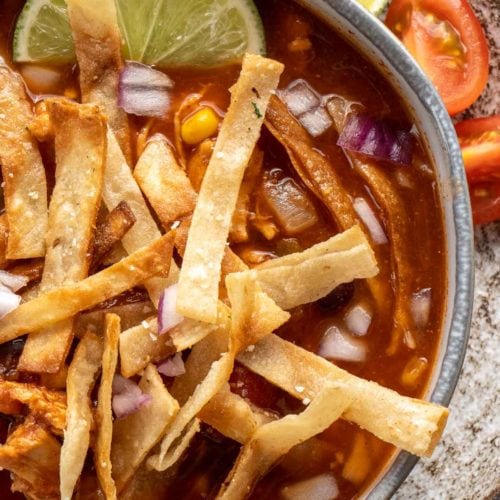 Chicken Tortilla Soup - Maebells