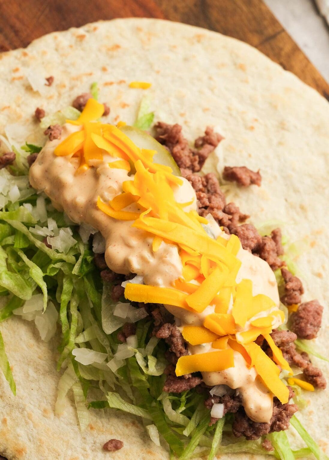 Big Mac Wraps - Maebells